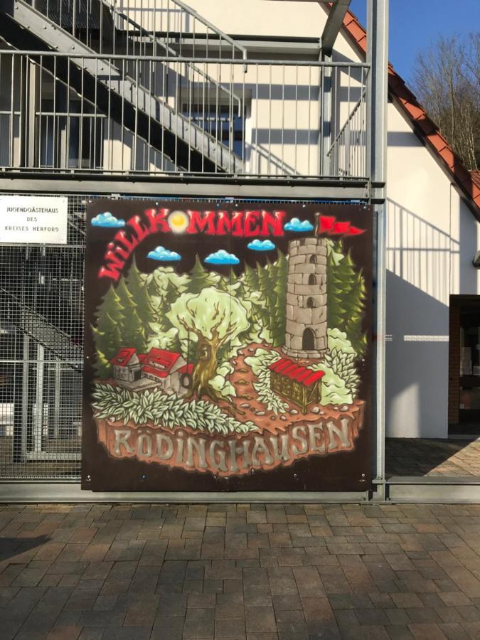 Хостел Jugendgastehaus Kreis Herford Rodinghausen Экстерьер фото